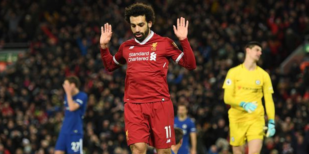 Salah Jadi Raja Baru Anfield, Lagu Khusus Untuknya Menggema